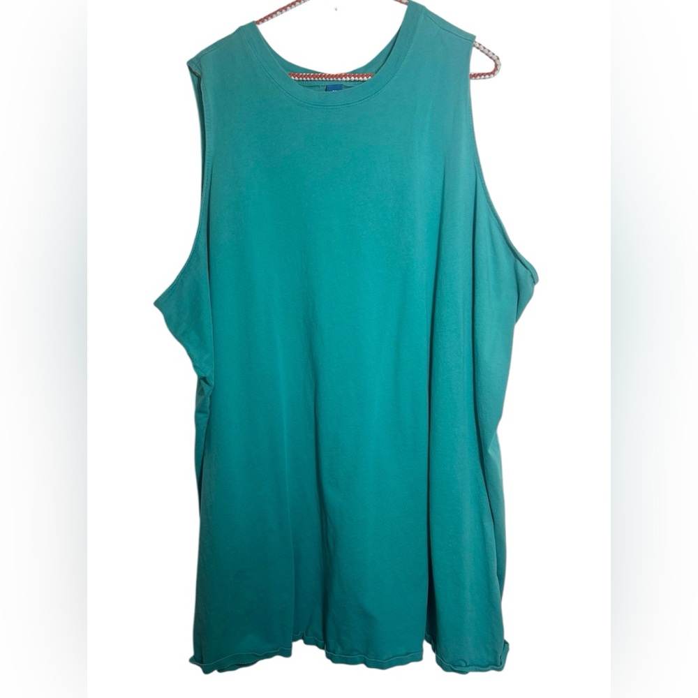 Old Navy Teal Shift Tank Dress – Size 4X - Picture 4 of 9